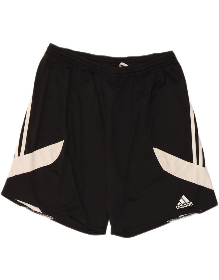 Pantaloncini sportivi ADIDAS Climalite da uomo XL Poliestere color block nero