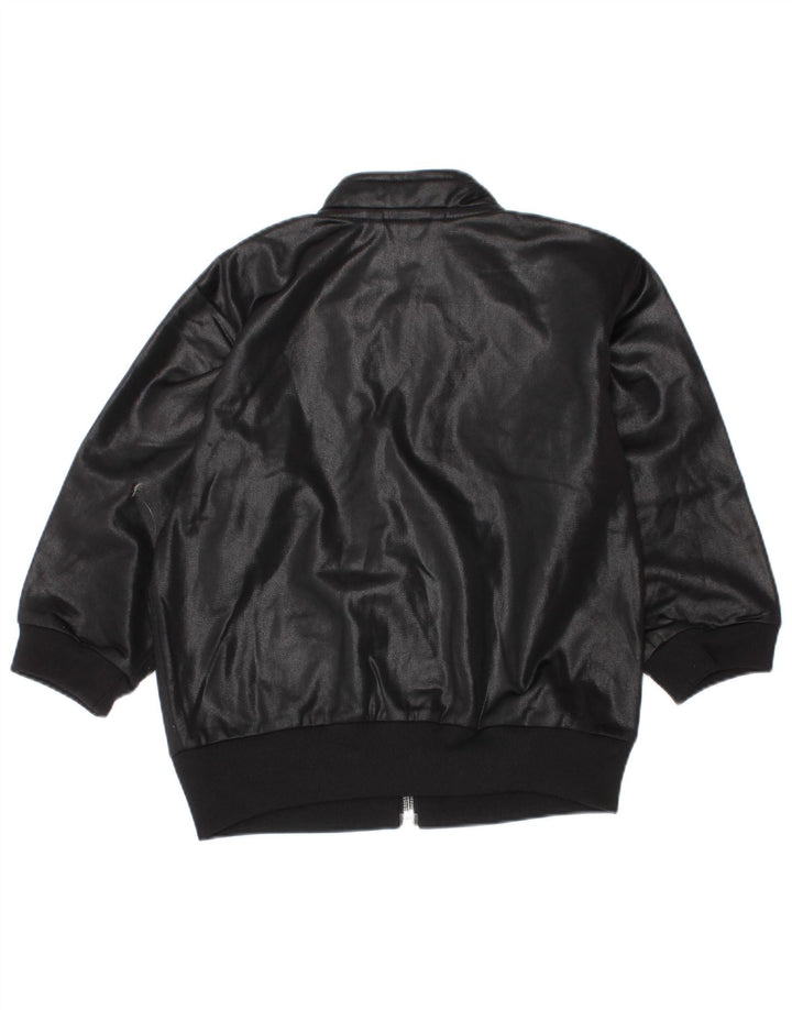 Giacca da tuta da bambino Adidas da bambino 18-24 mesi in poliestere nero
