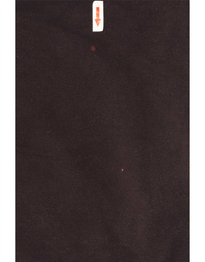 Felpa oversize da donna Fila maglione UK 16 grande cotone nero
