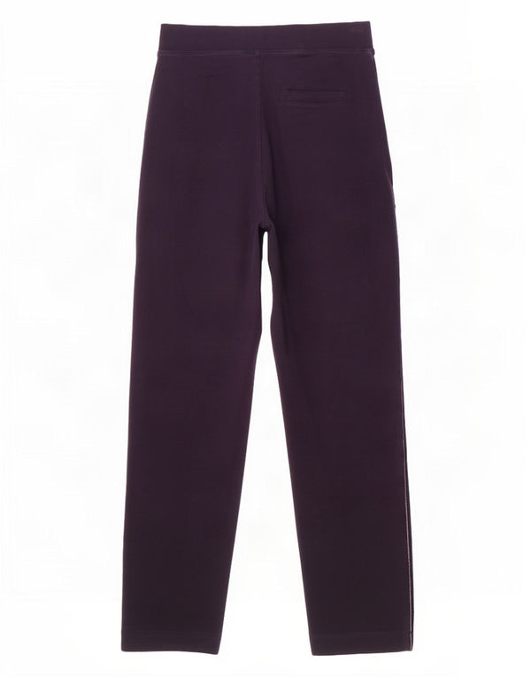 Pantaloni da tuta da donna Marks & Spencer UK 10 piccoli in cotone blu navy