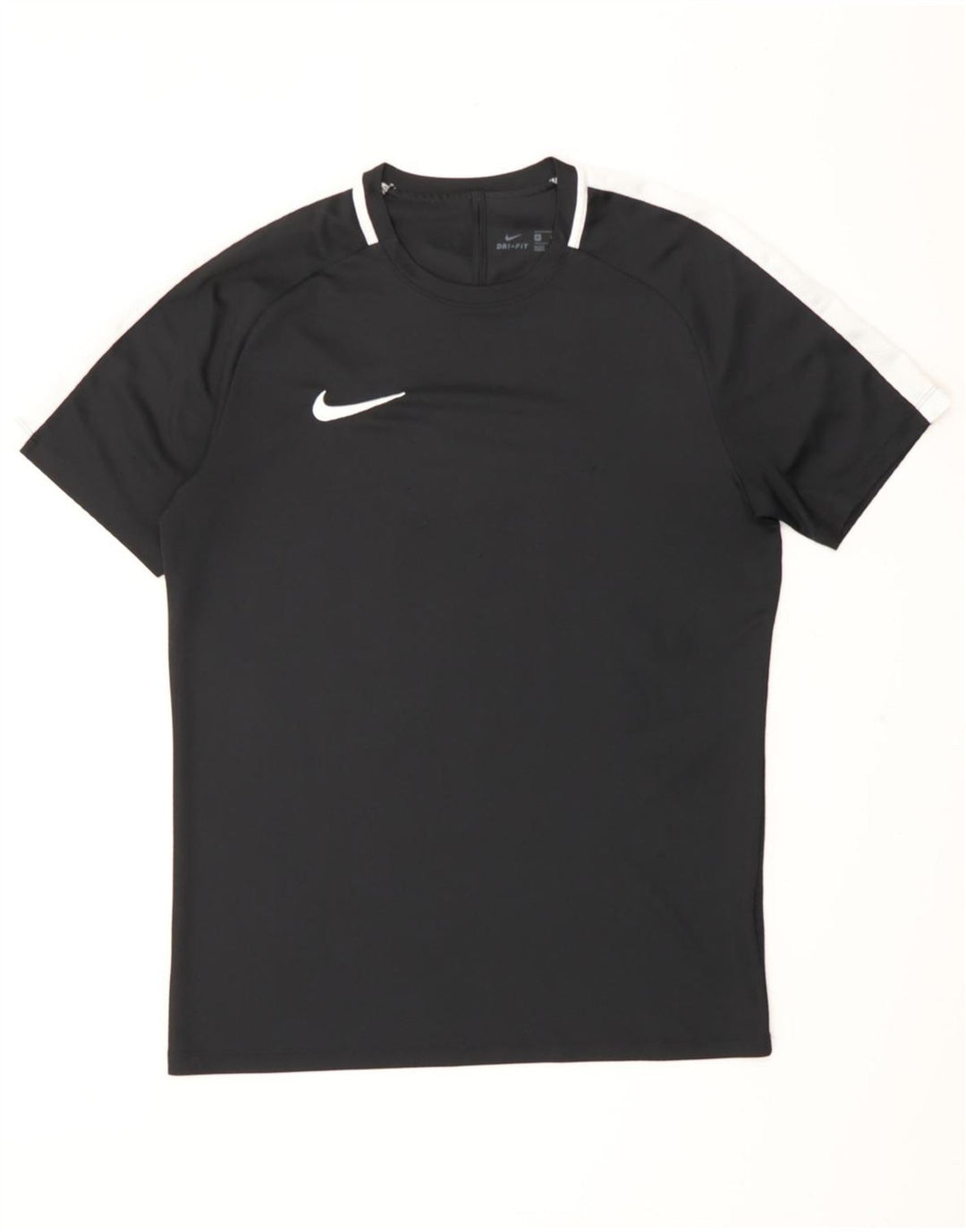 NIKE Mens Dri Fit T-Shirt Top Medium Black Polyester Vintage Nike and Second-Hand Nike from Messina Hembry 