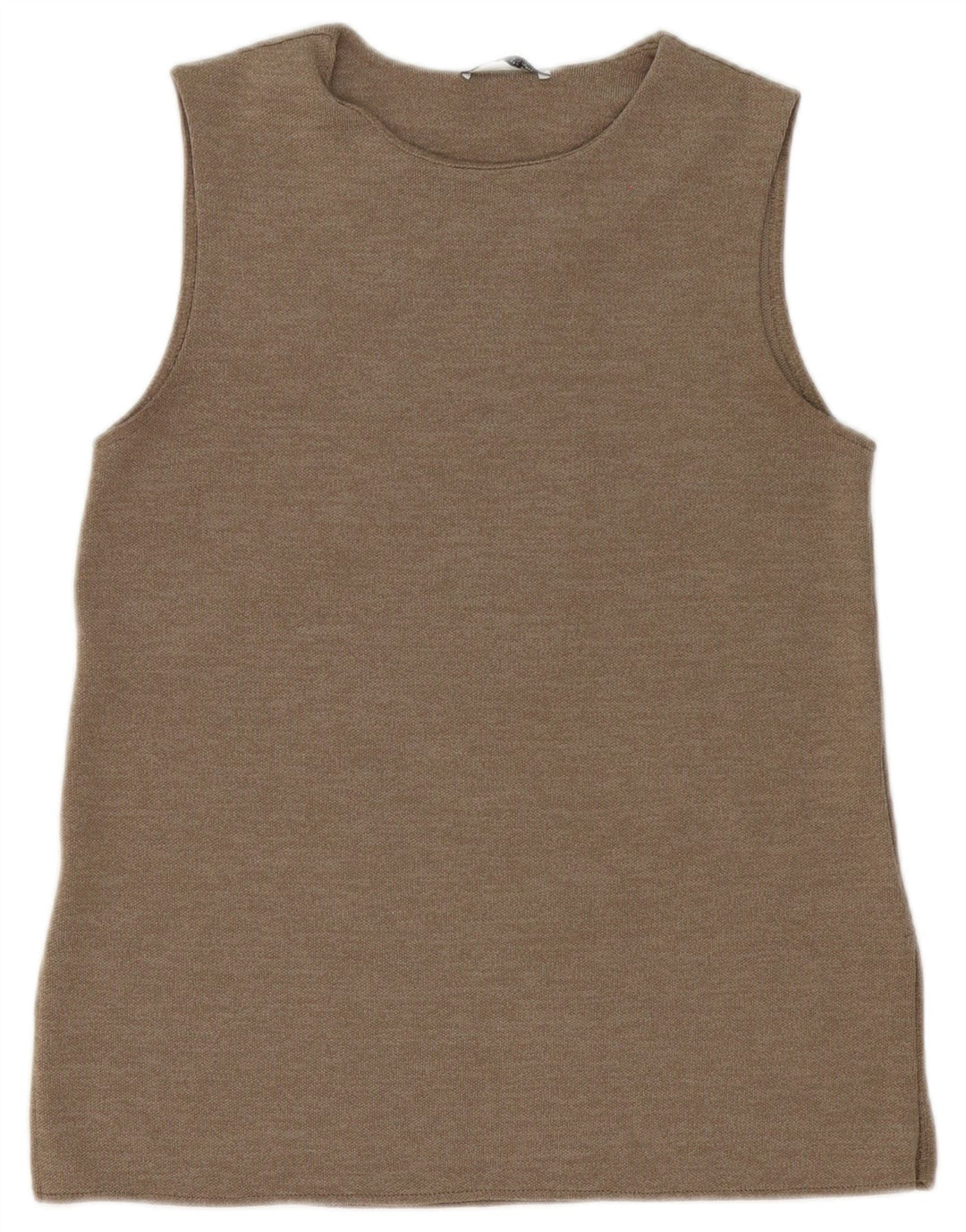 Canotta Donna Zara UK 10 Piccola Beige