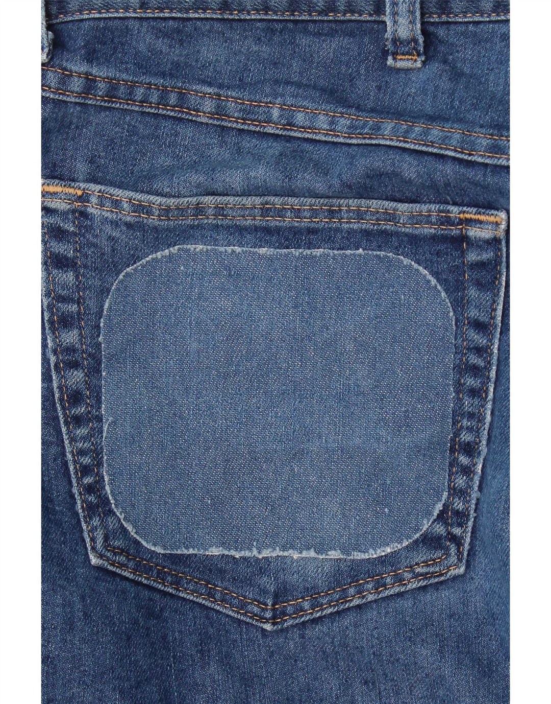 Jeans dritti vestibilità regolare da donna Wrangler W40 L29 cotone blu