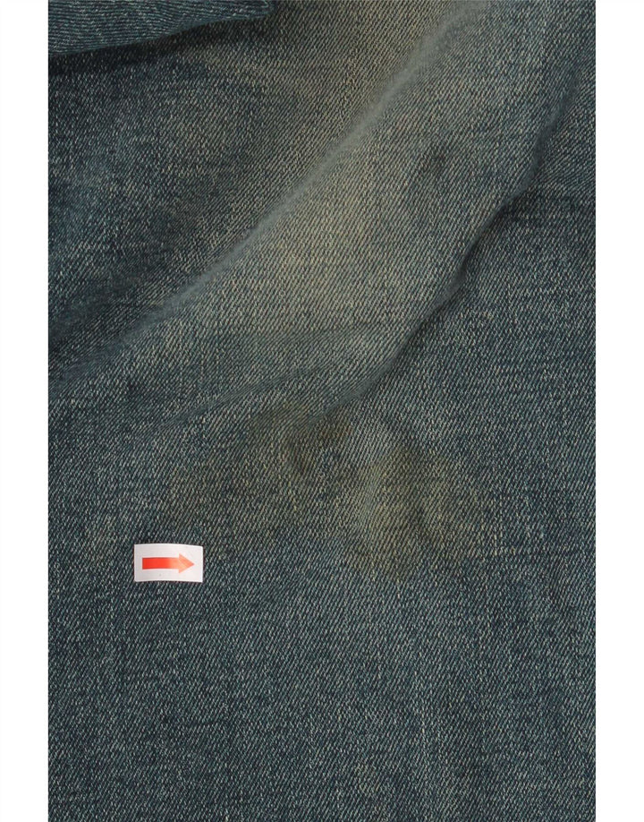 Jeans dritti da uomo Wrangler Texas W34 L32 cotone blu