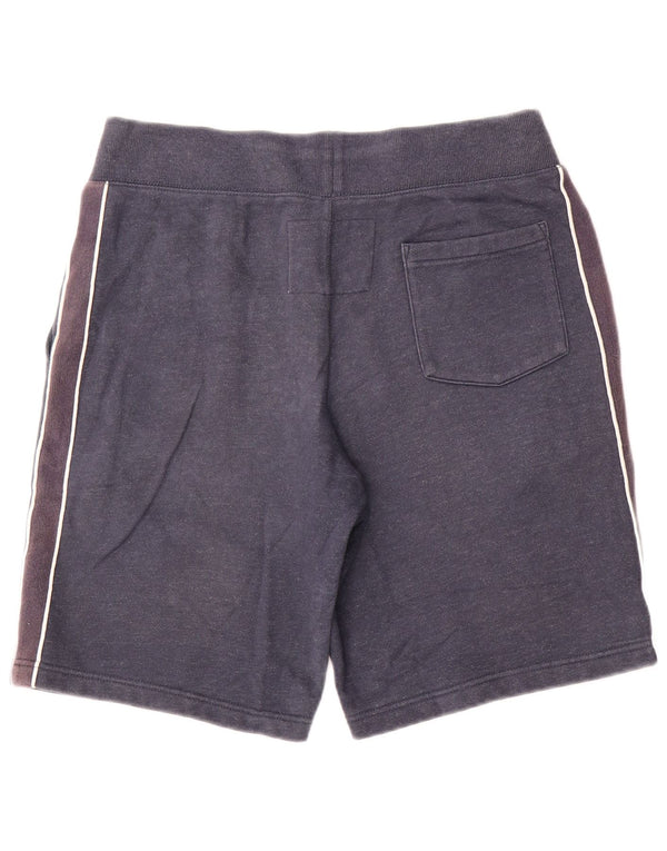 Pantaloncini sportivi grafici da uomo Jack Wills medio cotone screziato blu navy