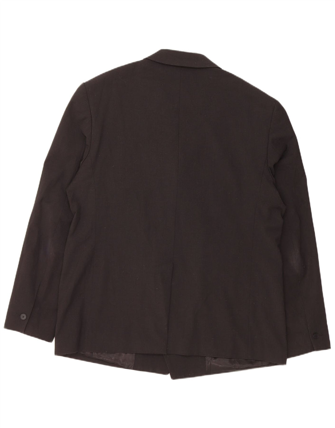 Giacca blazer doppiopetto da uomo Zara EU 52 grande lana nera