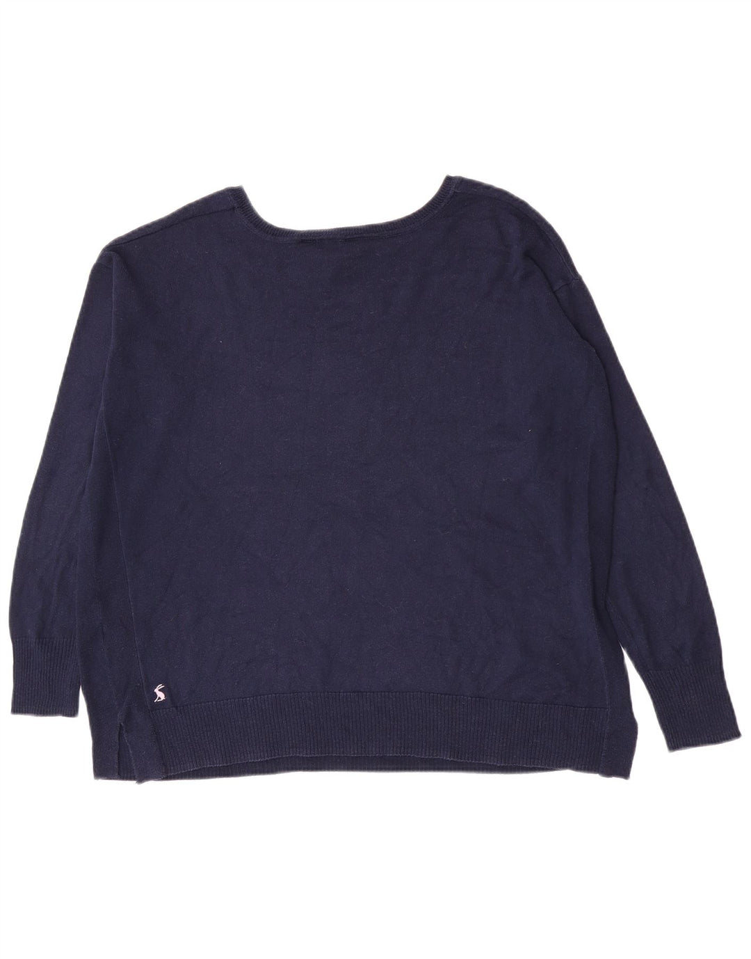 Joules Maglione da donna oversize con scollo a barca UK 12 Medio Blu navy