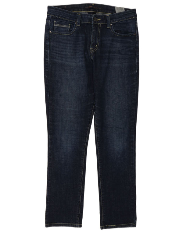 Jeans slim da donna Levi's US 8 medi W30 L29 cotone blu navy