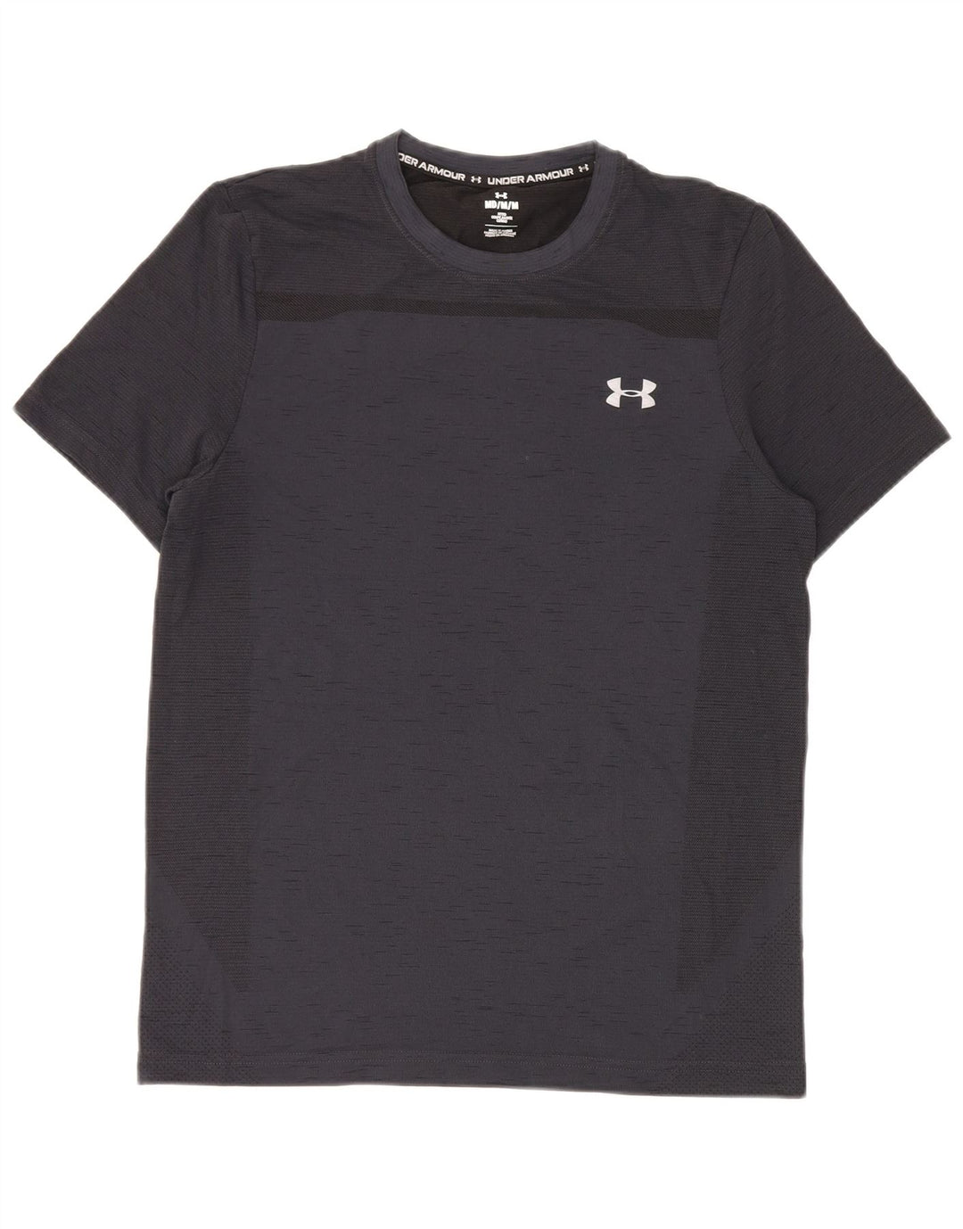 Maglietta aderente da uomo Under Armour, blu navy medio