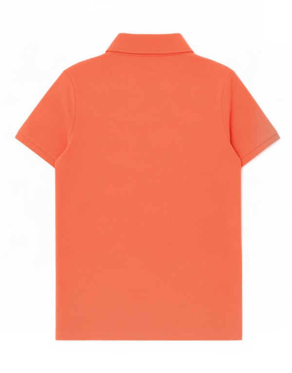 Polo da donna Lotto UK 14 Large Arancione Poliestere