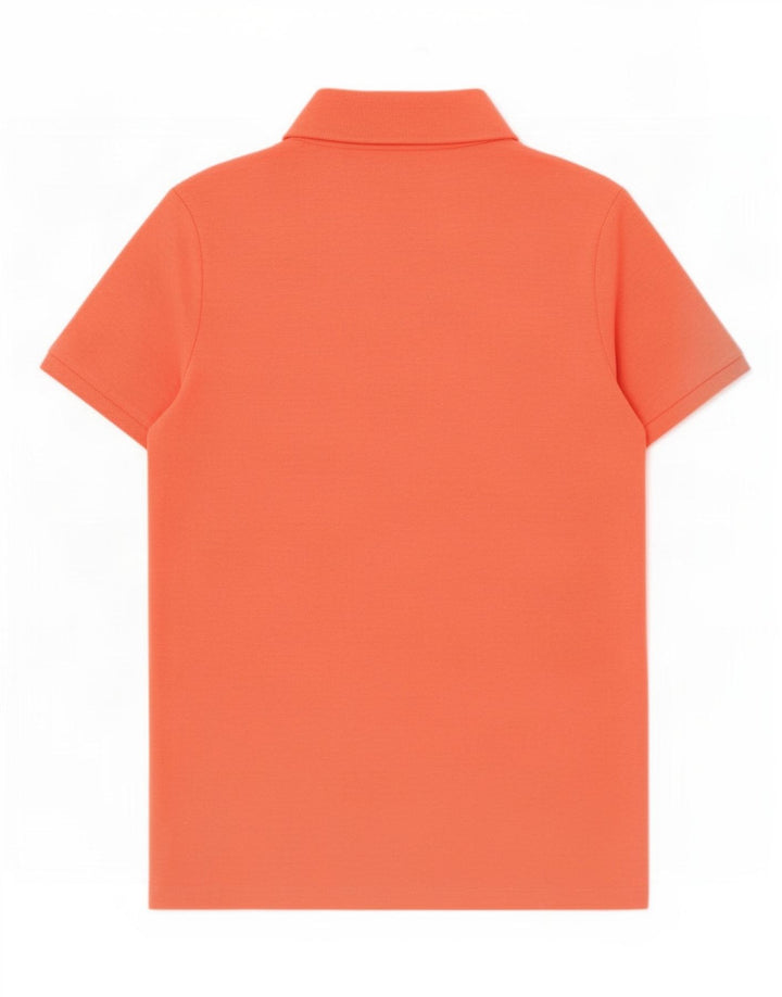 Polo da donna Lotto UK 14 Large Arancione Poliestere