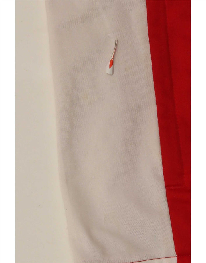 Giacca da tuta da uomo Lotto Large in poliestere color block rosso