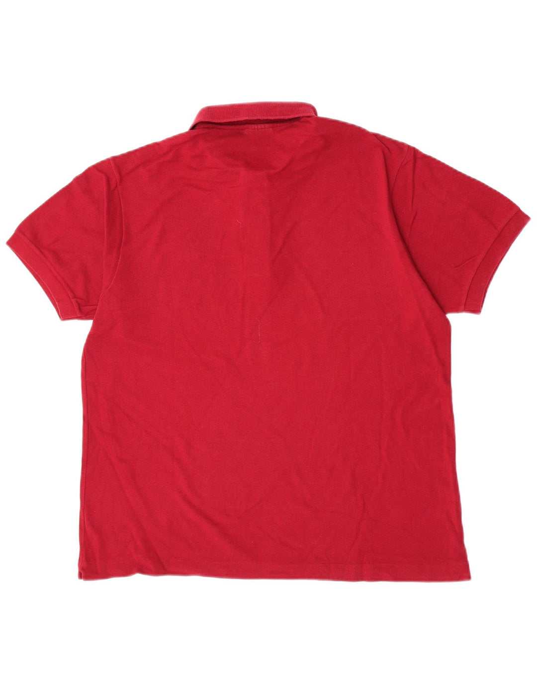 Polo da uomo Lacoste taglia 5 grande in cotone rosso