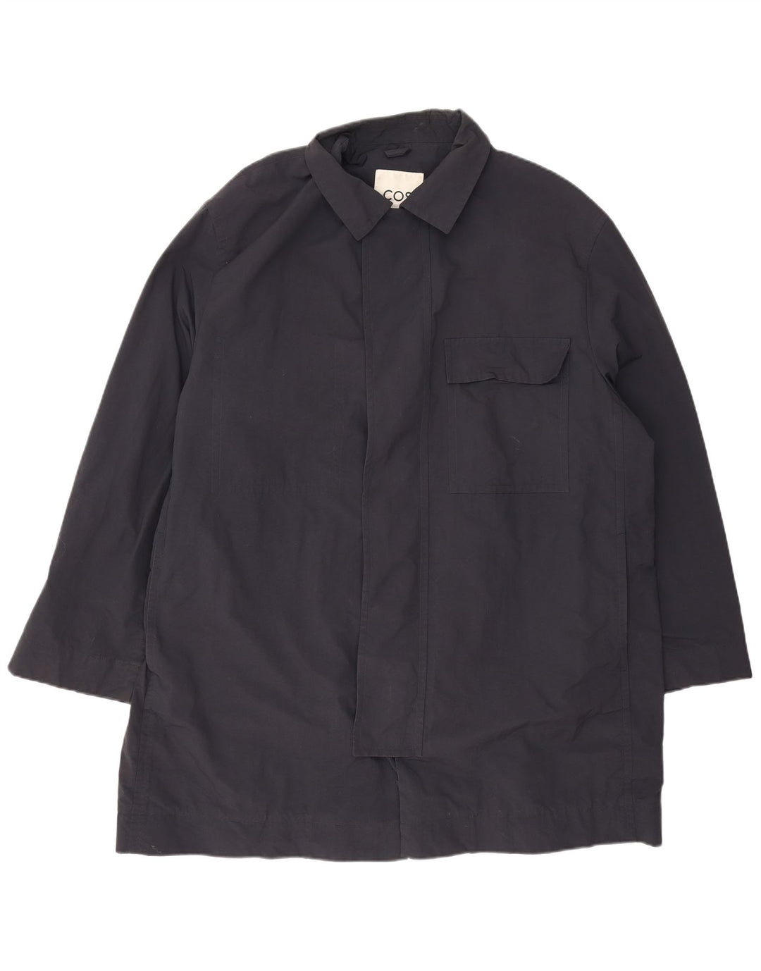 Soprabito da uomo Cos UK 42 XL blu navy in poliammide