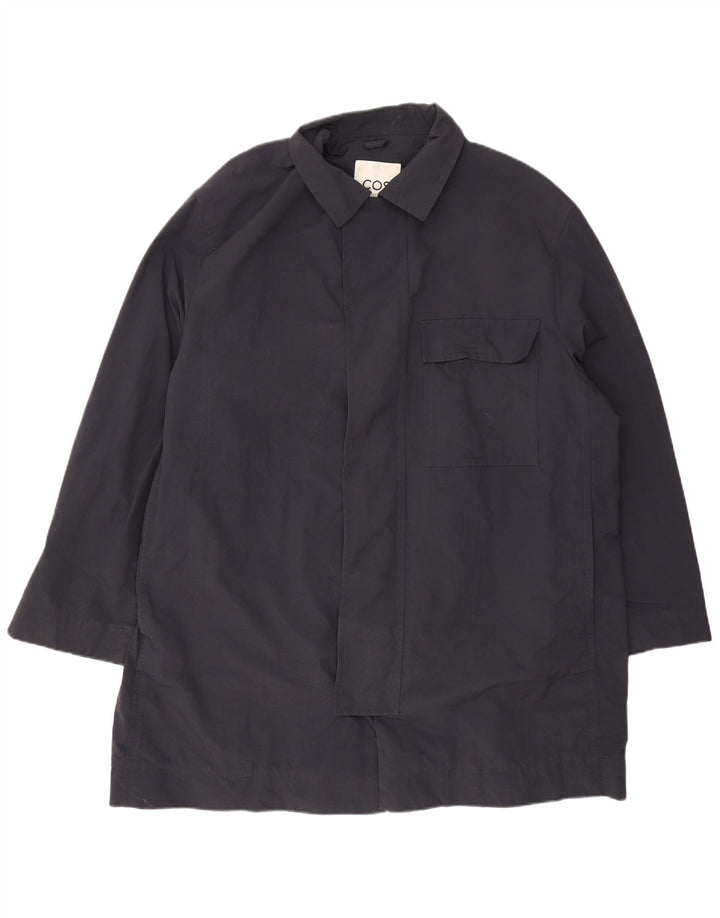 Soprabito da uomo Cos UK 42 XL blu navy in poliammide