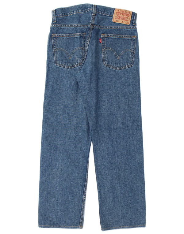 Jeans dritti da uomo Levi's 505 vestibilità regolare W31 L28 cotone blu