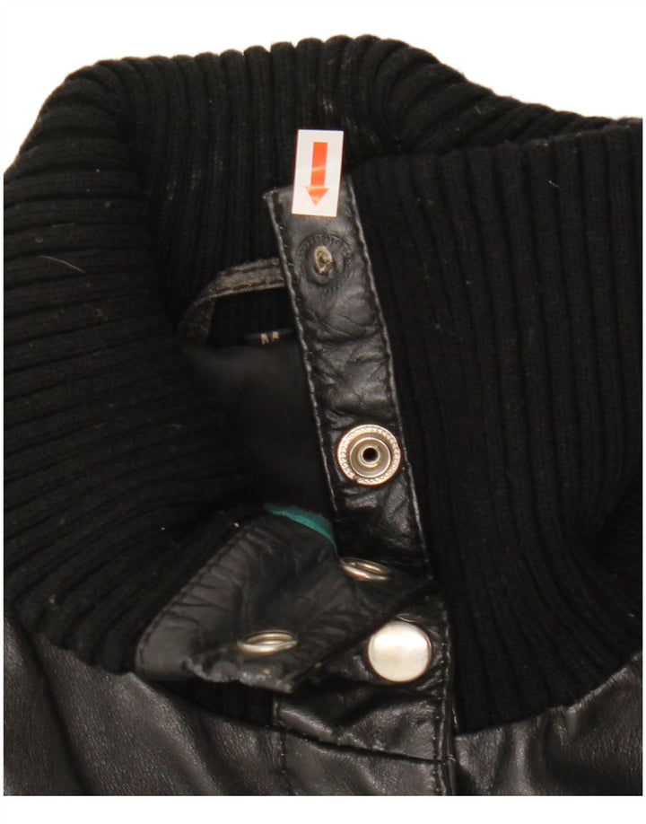 Cappotto in pelle da donna Gipsy UK 12 medio nero