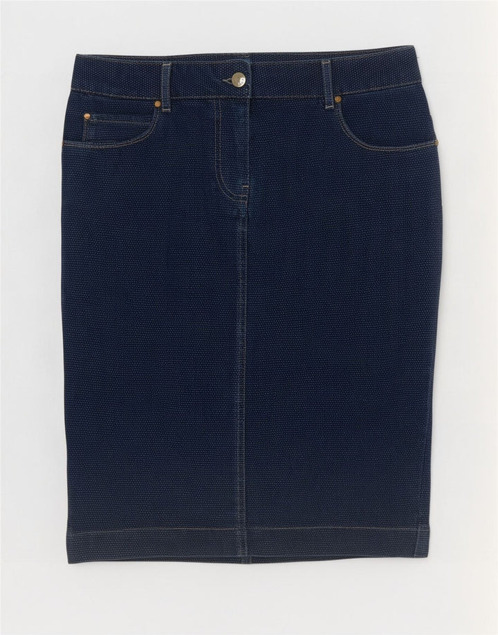 Gonna di jeans da donna Marina Yachting W28 blu navy medio