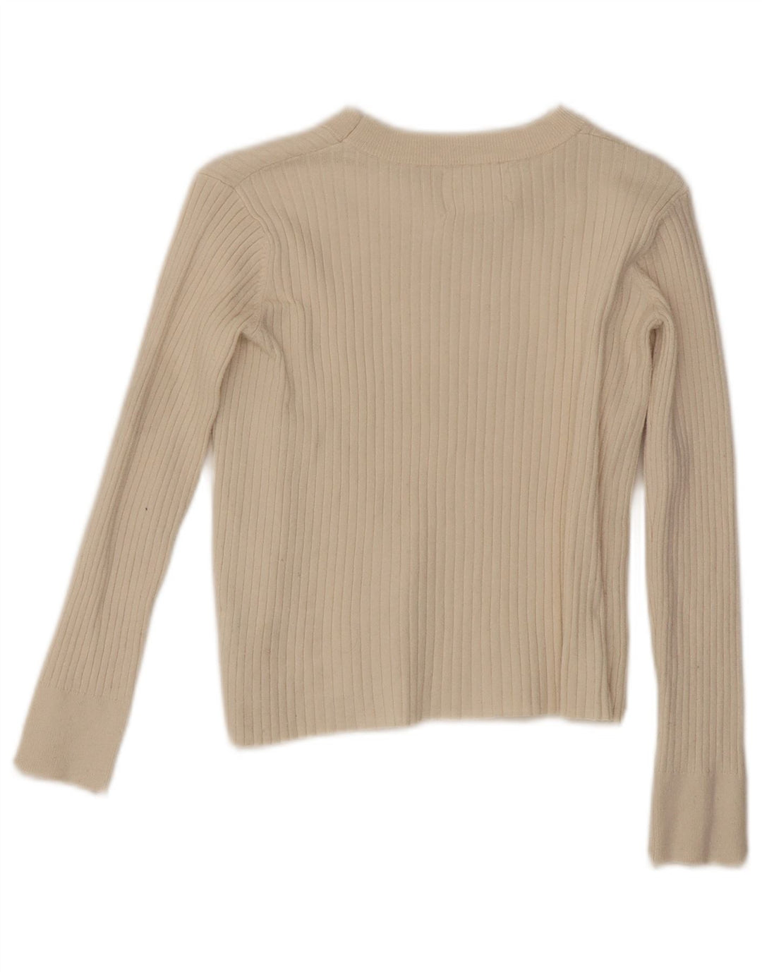 Top Zara Bambina Manica Lunga 13-14 Anni Bianco Sporco