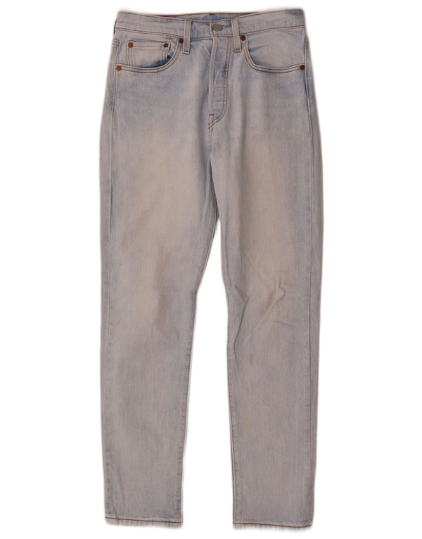Jeans dritti 501 da donna Levi's W26 L28 cotone blu