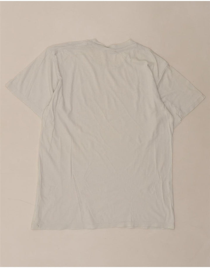 CHAMPION Womens T-Shirt Top UK 16 Large White Cotton Vintage Champion and Second-Hand Champion from Messina Hembry 