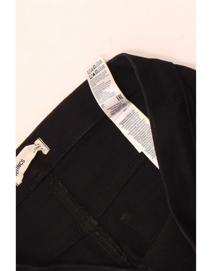 Jeans Jeggings da donna Marks & Spencer UK 12 medio W30 L30 cotone nero