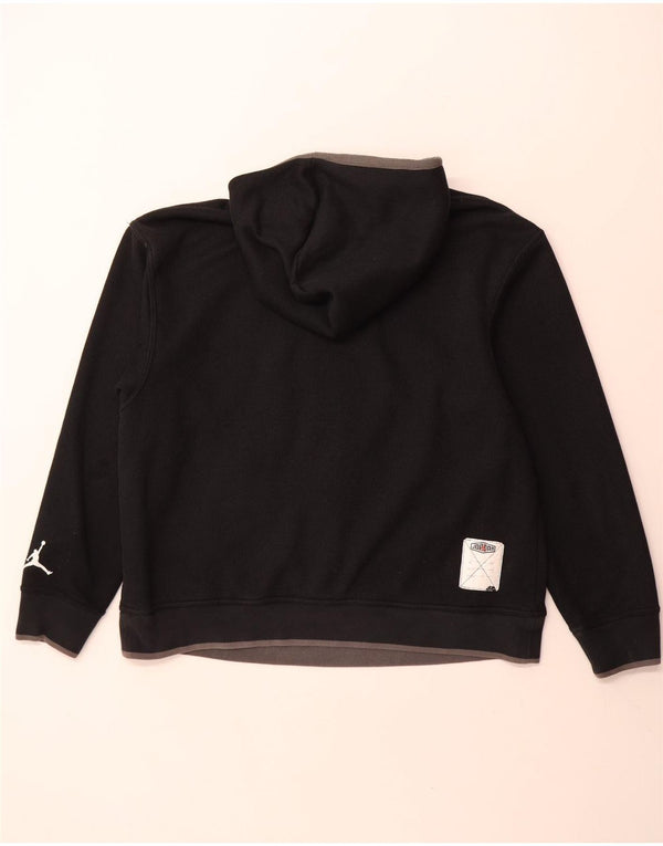 Jordan Mens Graphic Hoodie Jumper XL Black Polyester