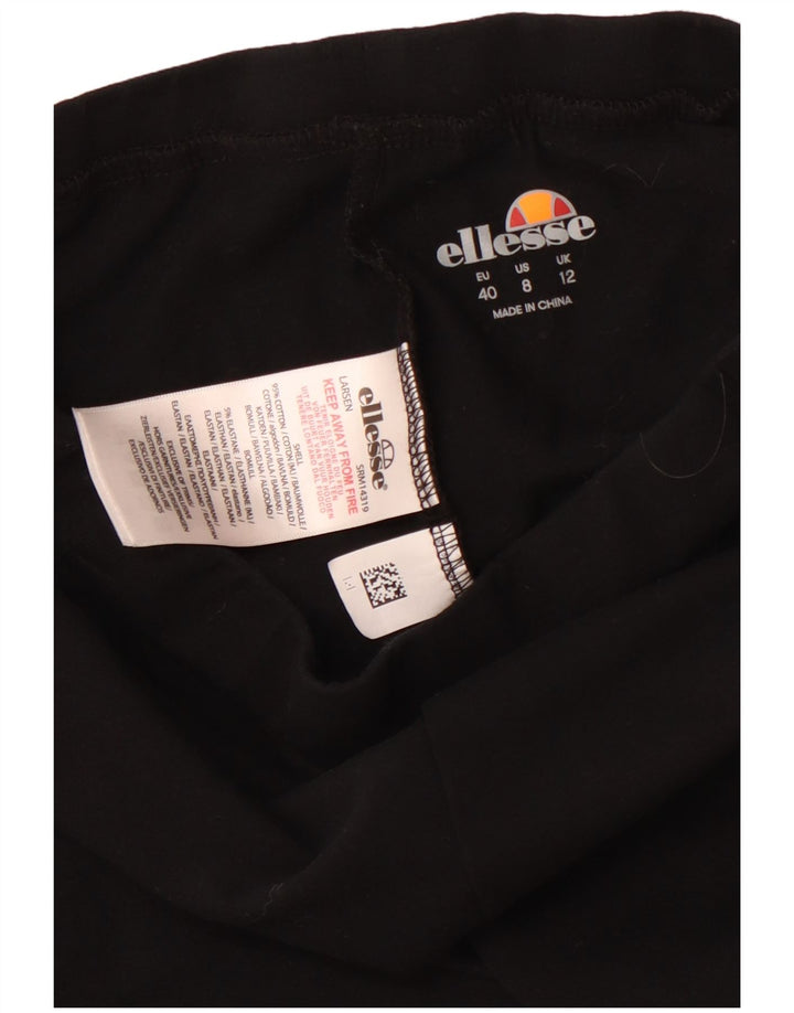 Pantaloncini sportivi da donna ELLESSE UK 12 cotone nero medio