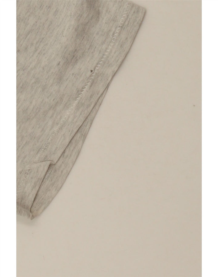 T-shirt grafica da uomo LEVI'S Top grande in cotone grigio