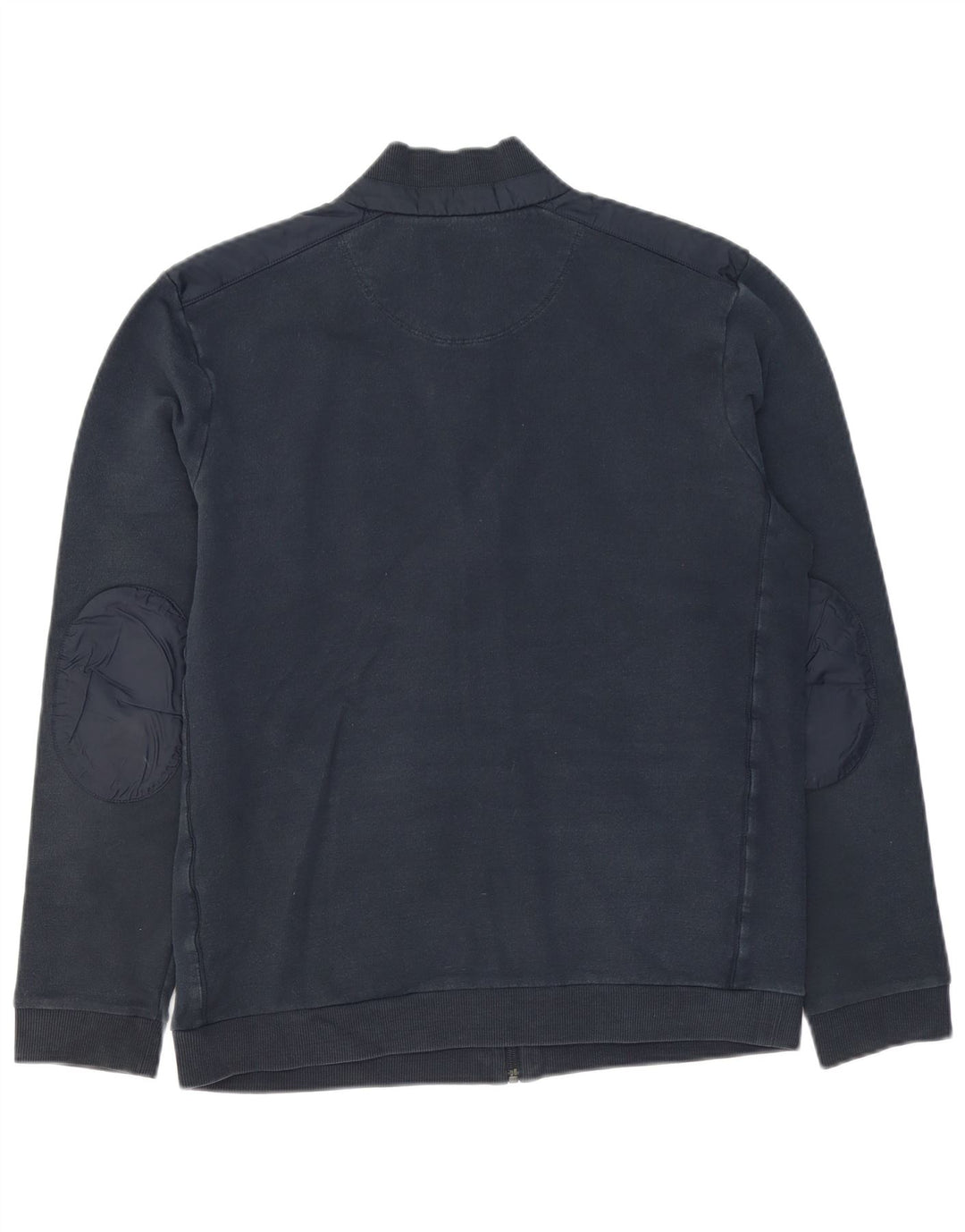 Hugo Boss Giacca da tuta da uomo con vestibilità regolare, taglia grande, in cotone blu navy