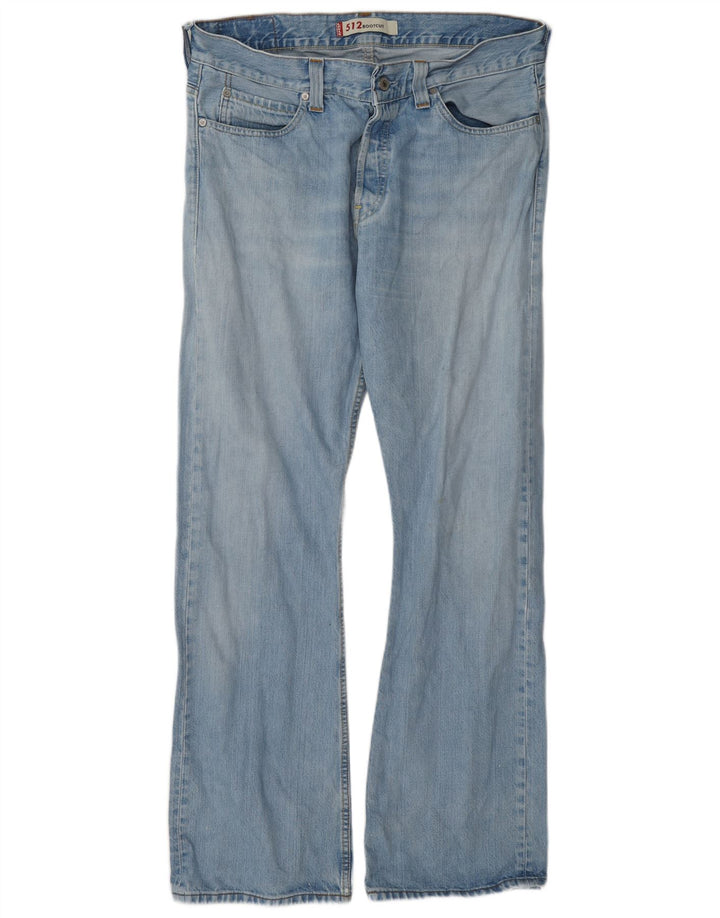 Jeans Levi's Uomo 512 Bootcut W36 L33 Blu