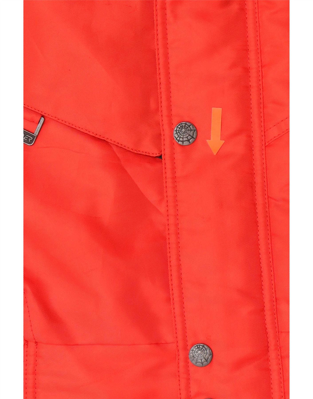 Giacca da sci con cappuccio per ragazzi Spyder 11-12 anni Poliestere color block rosso