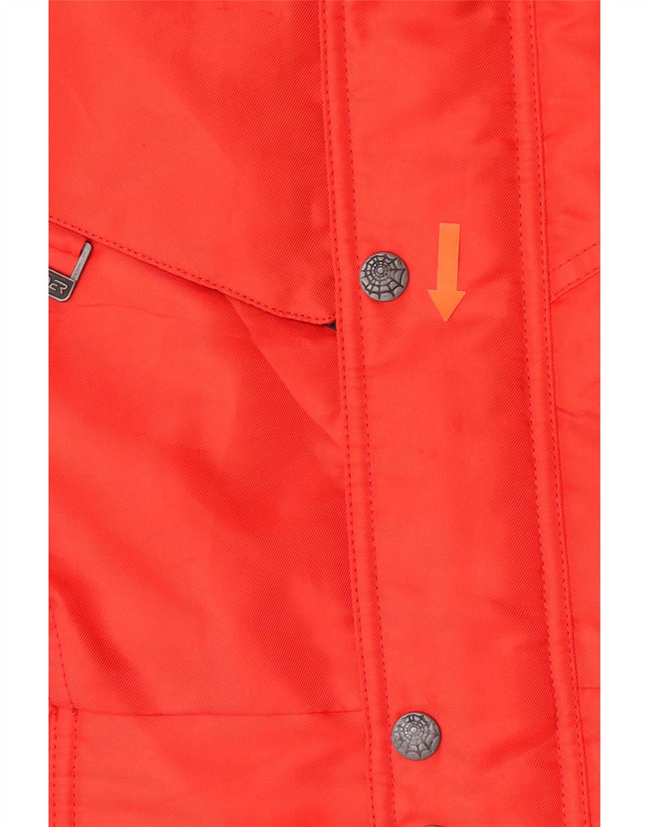 Giacca da sci con cappuccio per ragazzi Spyder 11-12 anni Poliestere color block rosso