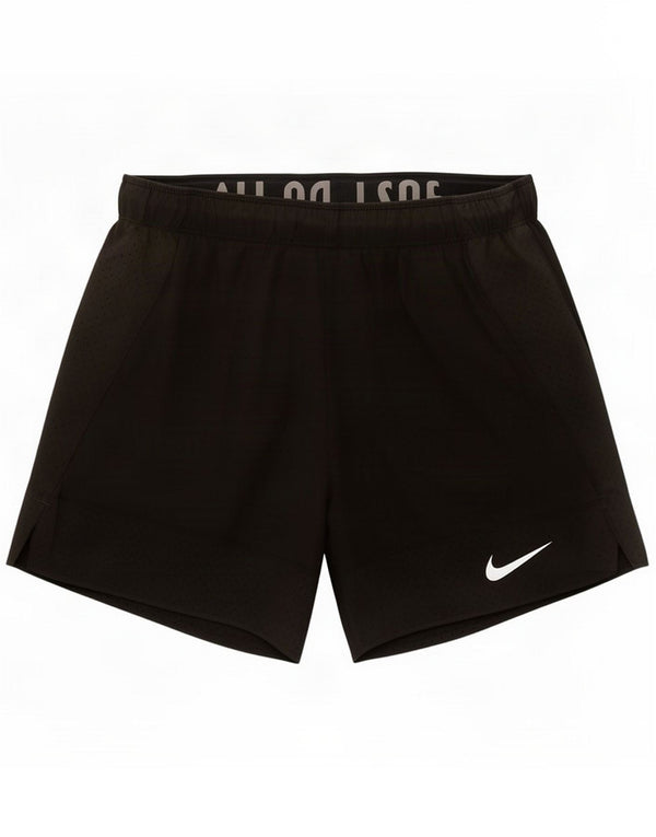 Pantaloncini sportivi da donna Nike UK 4 XS Nero Poliestere Sport