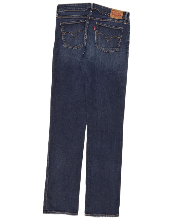 LEVI'S Jeans dritti da donna 714 W30 L32 cotone blu