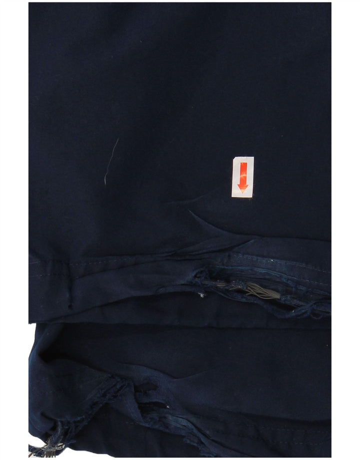 Pantaloni da tuta ADIDAS Climalite da uomo grandi in poliestere blu navy