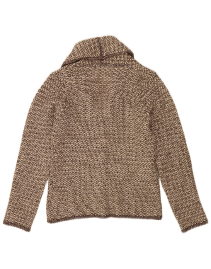 Maglione cardigan da donna Breach UK 14 Acrilico beige medio