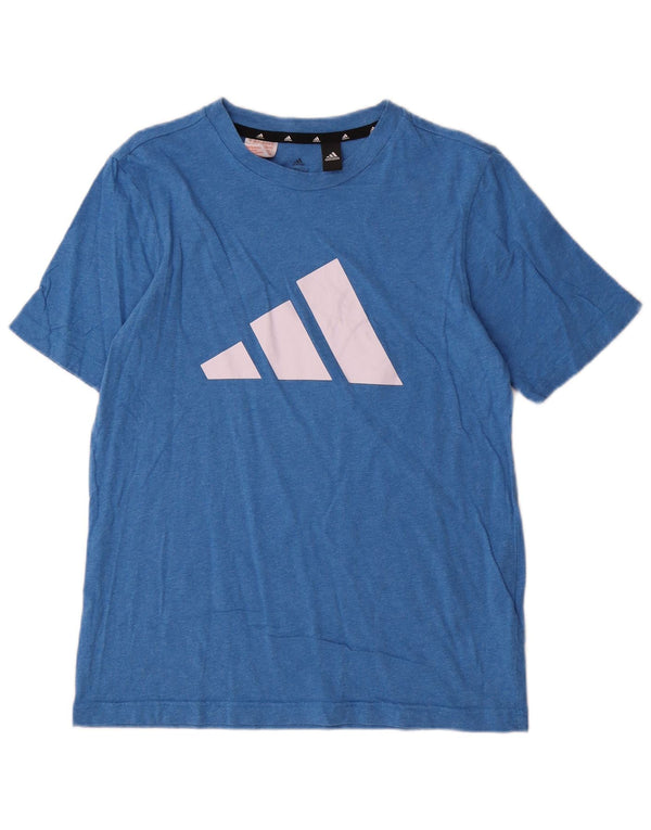 T-shirt grafica ADIDAS per ragazzi 13-14 anni Blu