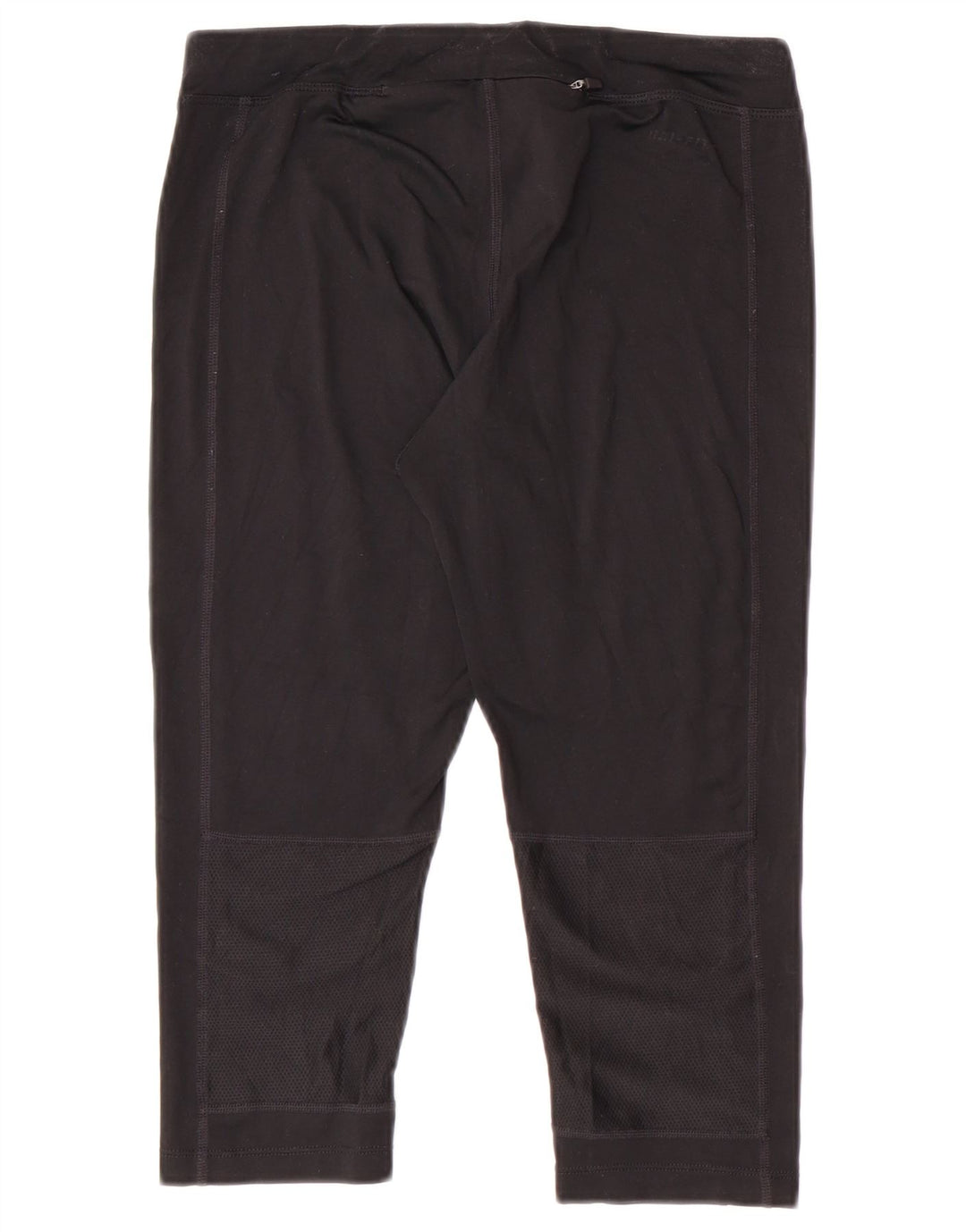 Leggings Nike Dri Fit Capri da donna UK 10 piccoli sportivi in poliestere nero