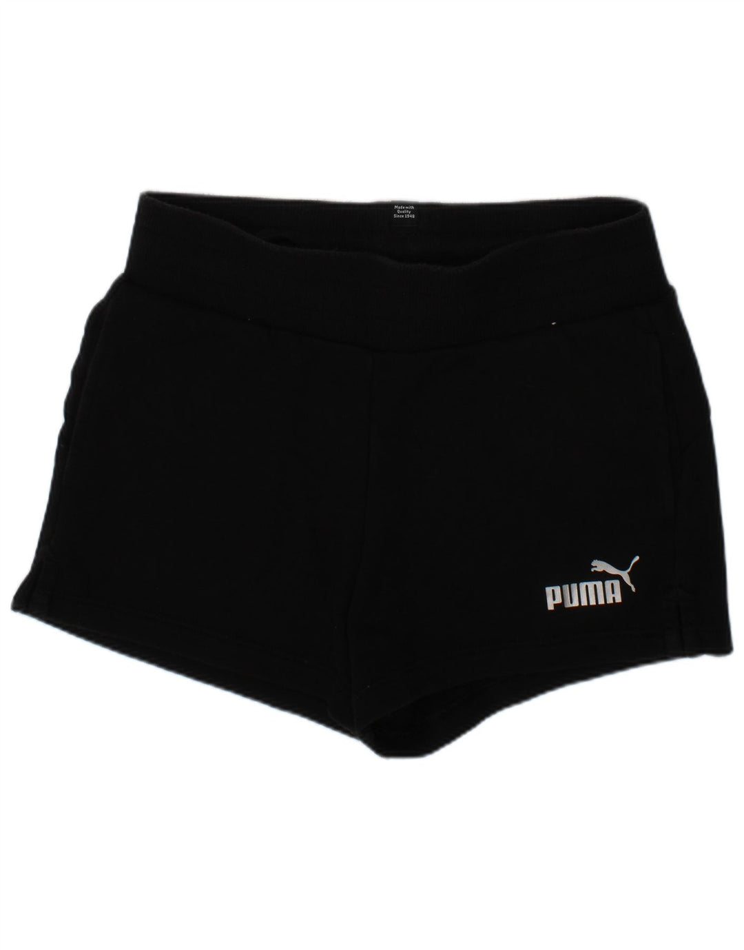 Pantaloncini sportivi Puma per bambina 13-14 anni in cotone nero