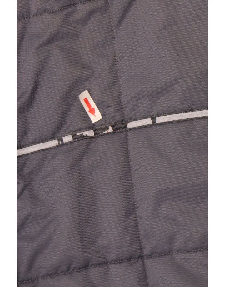 Cappotto imbottito Adidas da ragazzo 15-16 anni in poliestere grigio