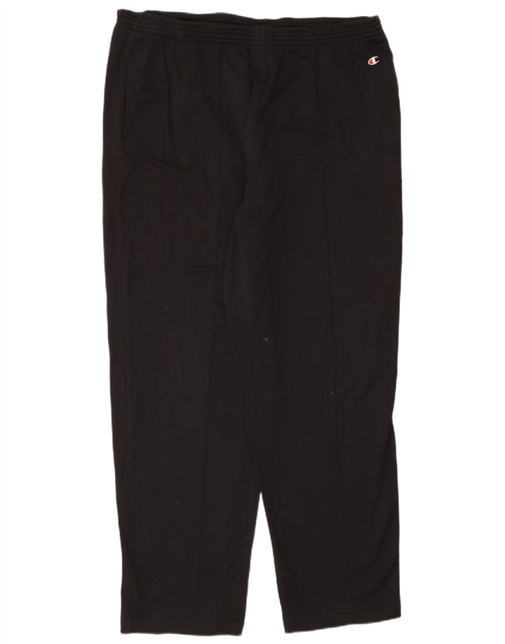 CHAMPION Mens Tracksuit Trousers XL Black Polyester