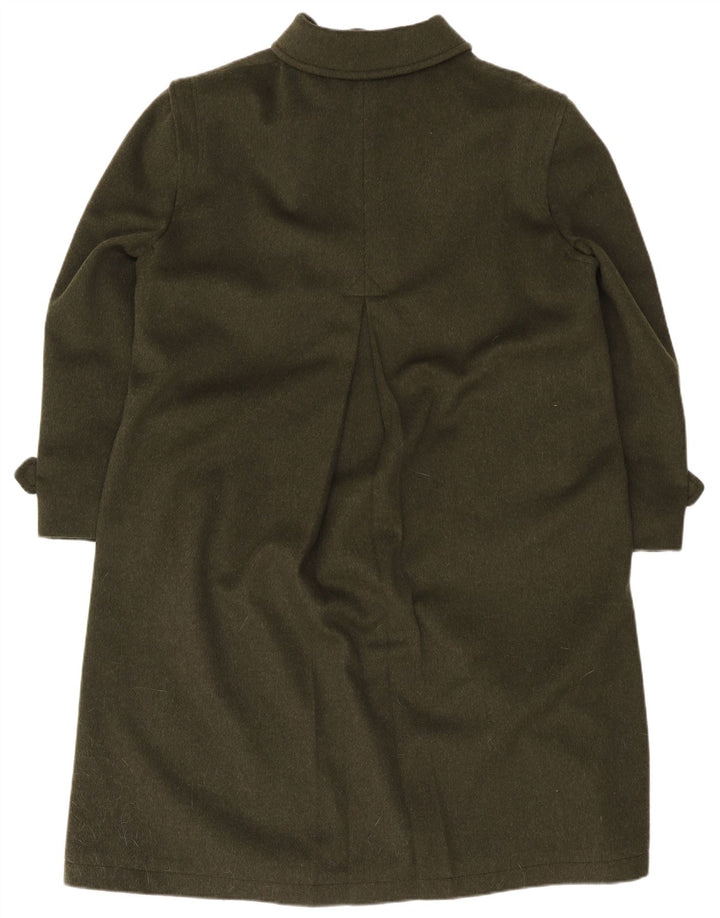 Cappotto da uomo ampio Loden EU 48 lana verde medio