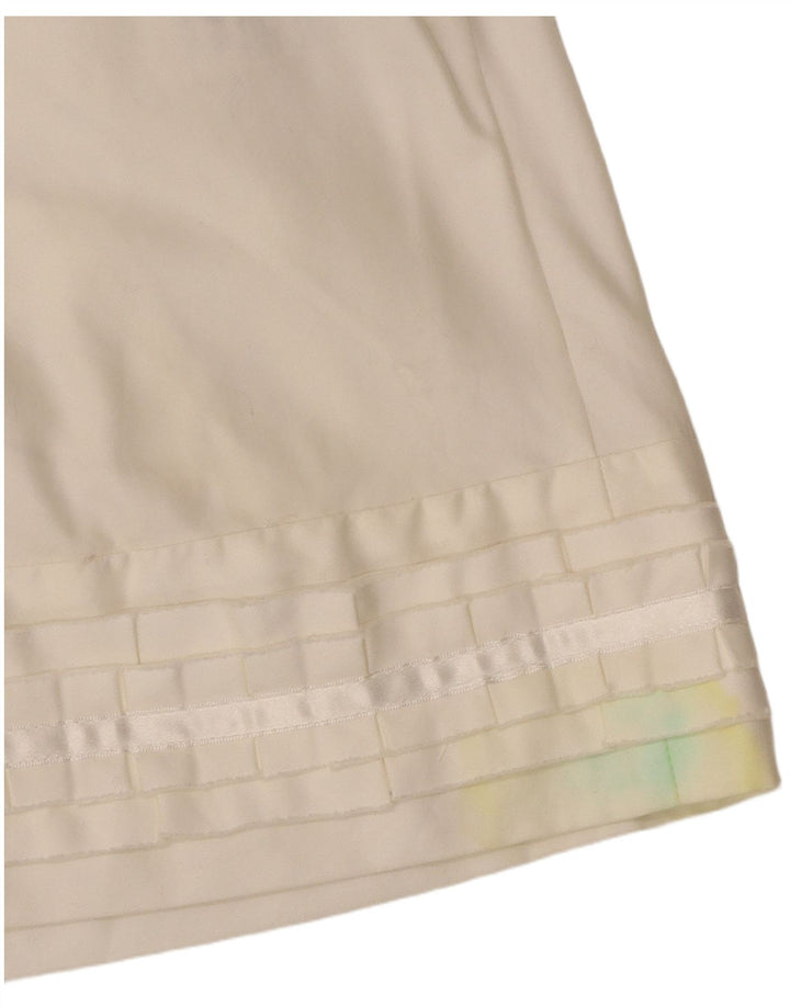 Camicia da donna Hugo Boss UK 10 Piccola Cotone Bianco