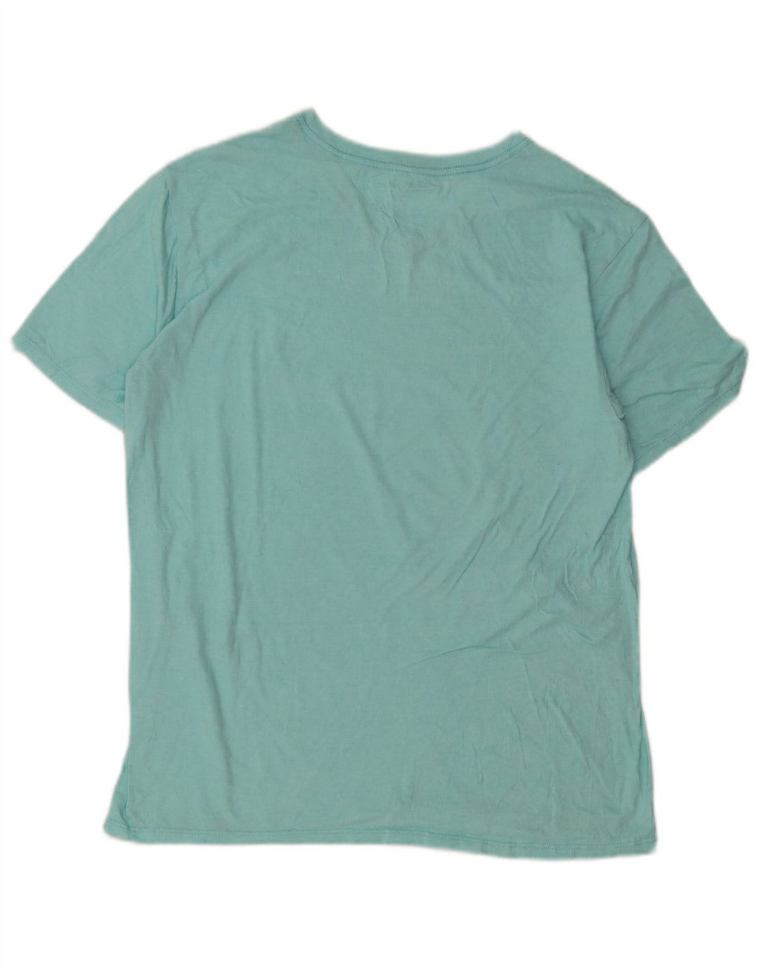 T-shirt da uomo Hurley Top Large in poliestere turchese