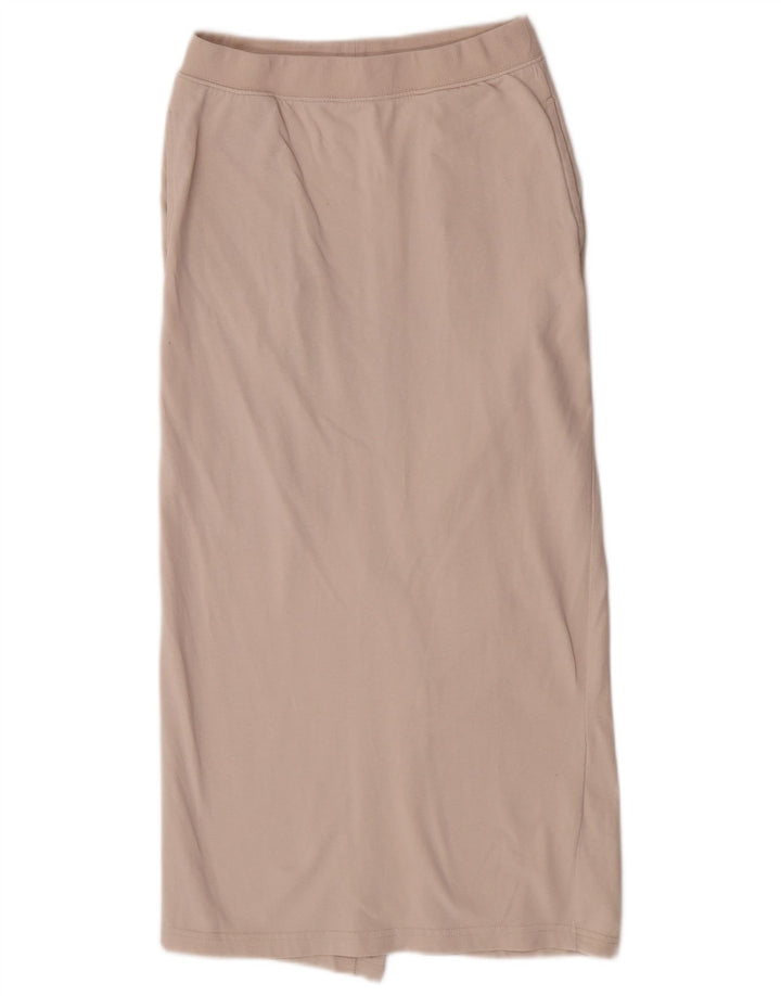 Gonna lunga regolare da donna Zara piccola W26 Beige