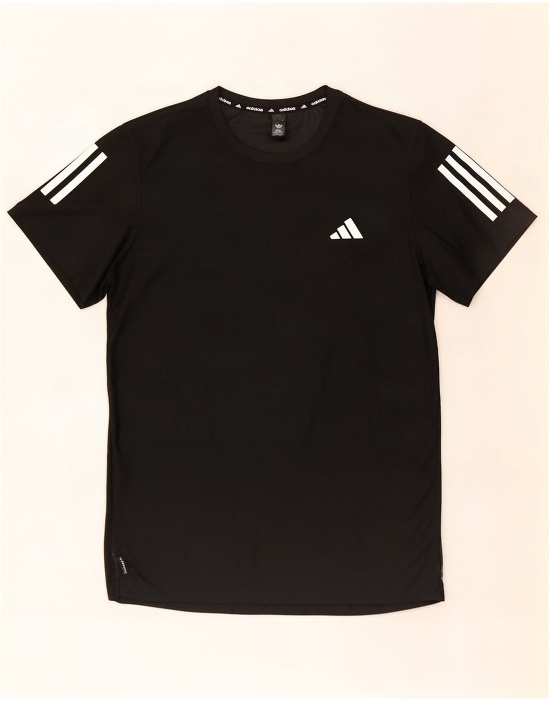 T-shirt Adidas Aeroready da uomo, media, in poliestere nero