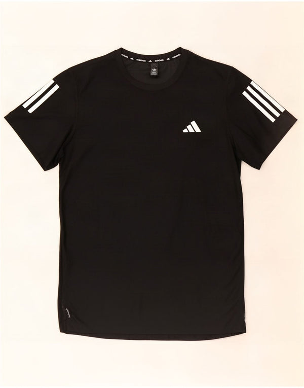 T-shirt Adidas Aeroready da uomo, media, in poliestere nero