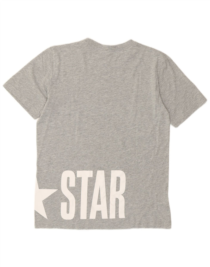 T-shirt grafica Converse per ragazzi 13-14 anni XL Grigia