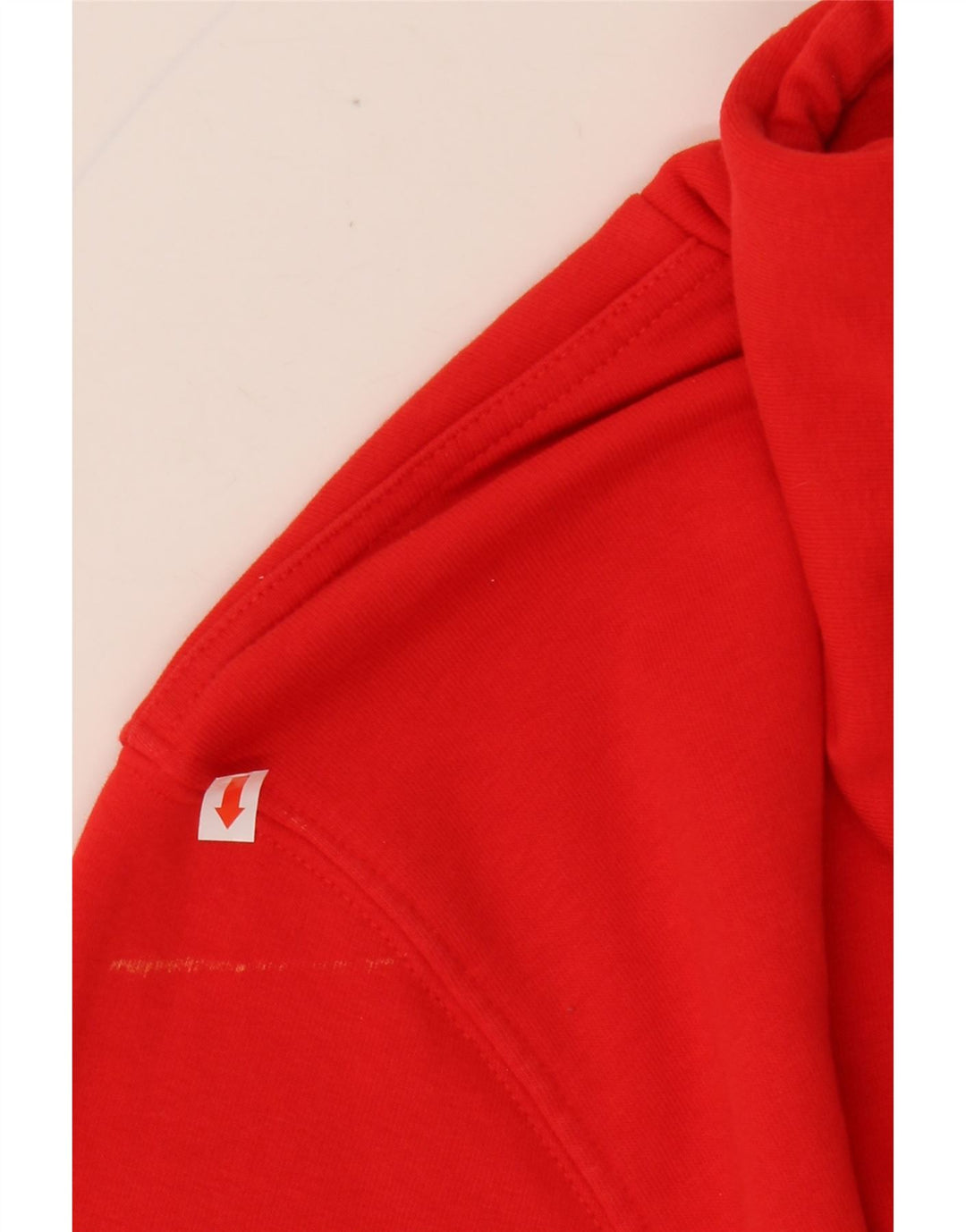 Maglione con cappuccio da uomo CHAMPION in cotone rosso medio